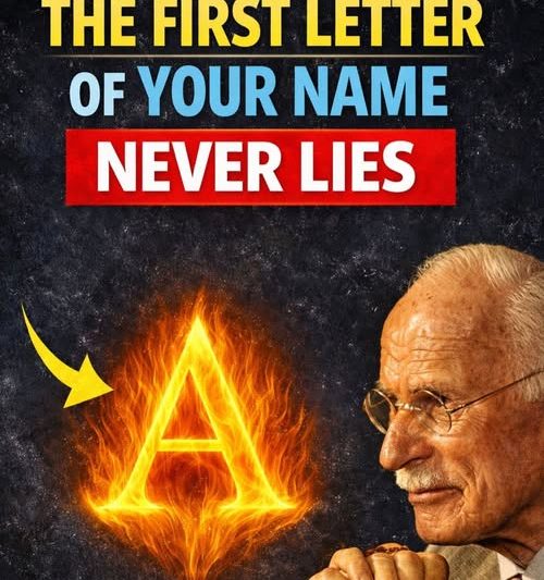 What symbolism is attributed to the first letter of your name and why do many people believe it influences their lives?