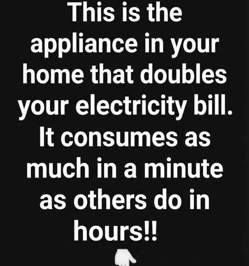 The One Household Appliance That Quietly Drives Up Your Electricity Bill